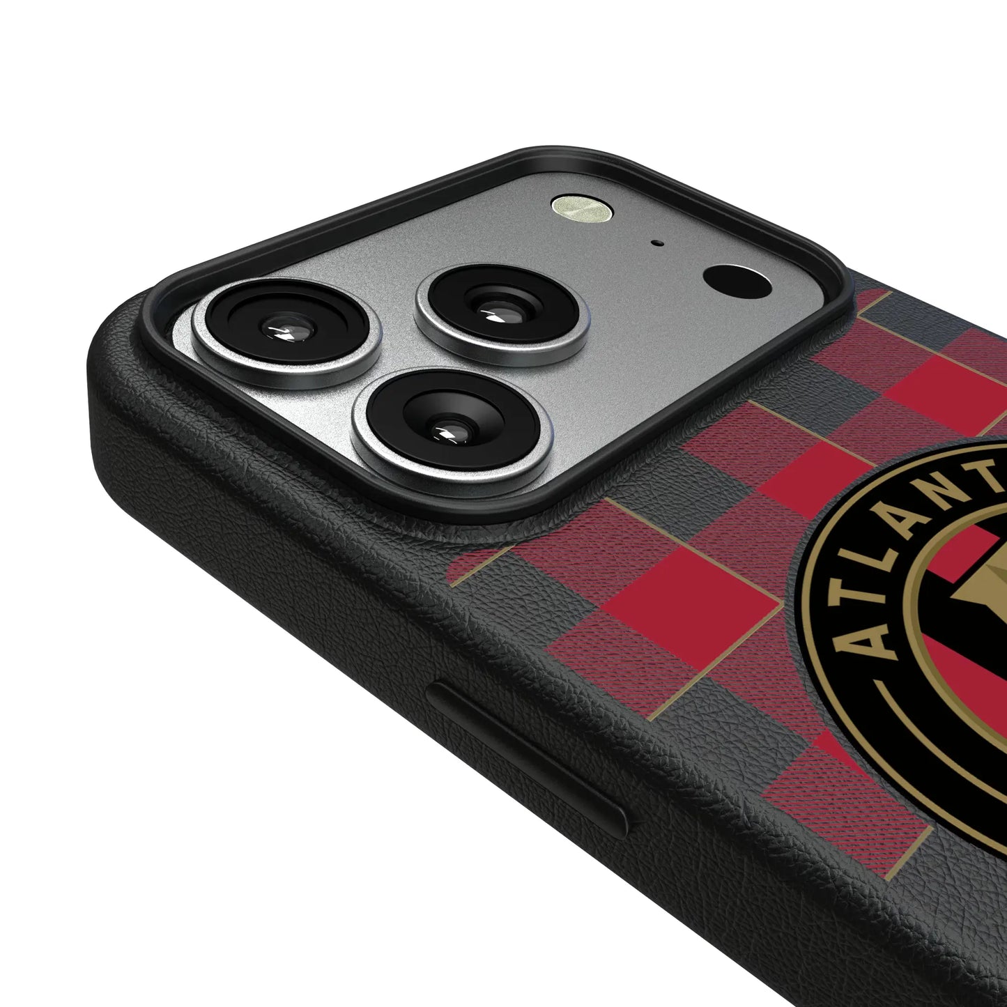 Atlanta United FC Plaid MagSafe Compatible Phone Case for Apple iPhone