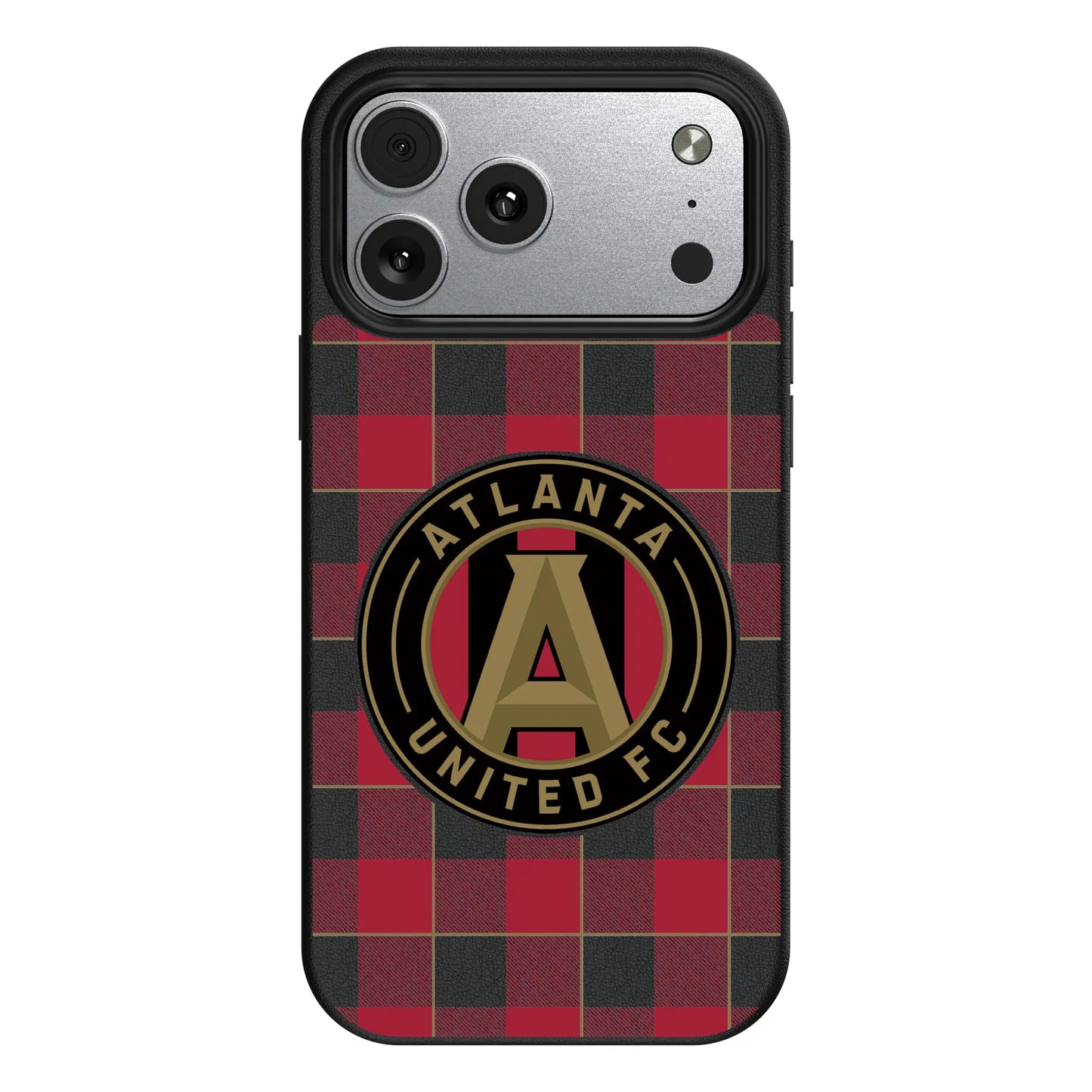 Atlanta United FC Plaid MagSafe Compatible Phone Case for Apple iPhone