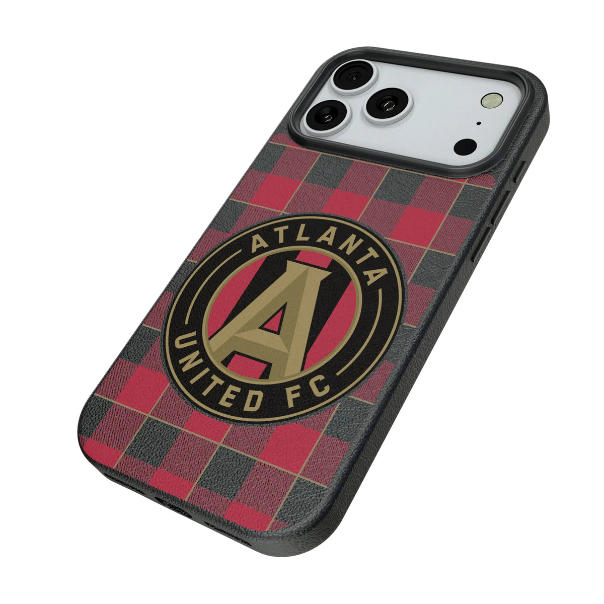 Atlanta United FC Plaid MagSafe Compatible Phone Case for Apple iPhone