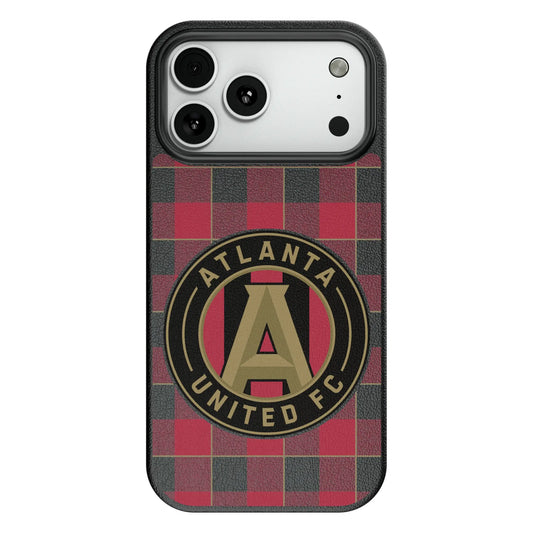 Atlanta United FC Plaid MagSafe Compatible Phone Case for Apple iPhone