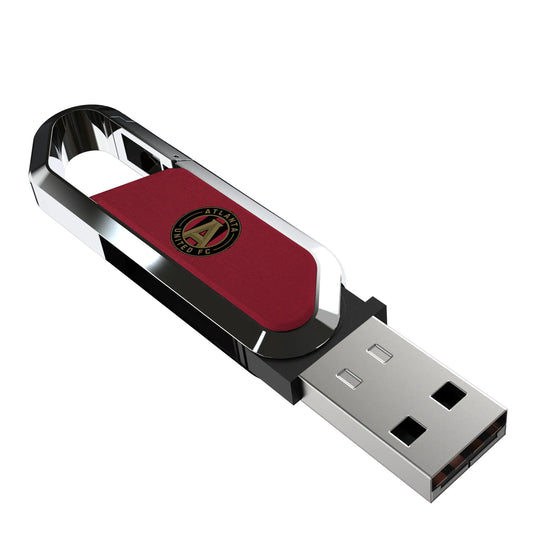 Atlanta United FC Solid USB 64GB Clip Style Flash Drive