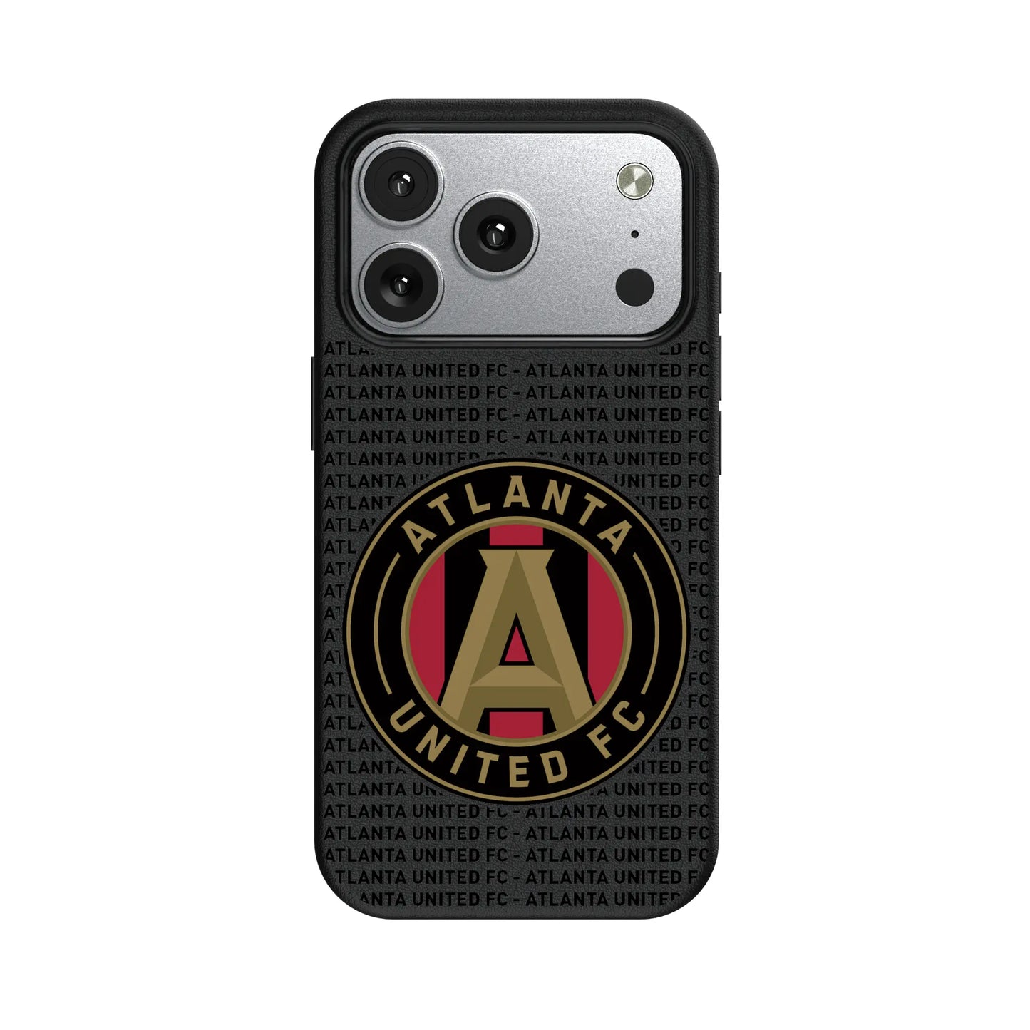Atlanta United FC Text Backdrop MagSafe Compatible Phone Case for Apple iPhone