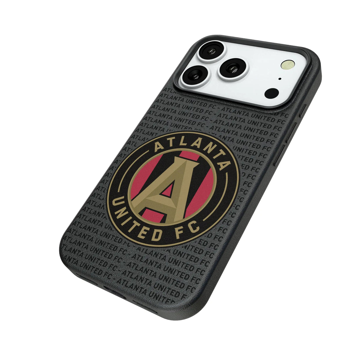 Atlanta United FC Text Backdrop MagSafe Compatible Phone Case for Apple iPhone