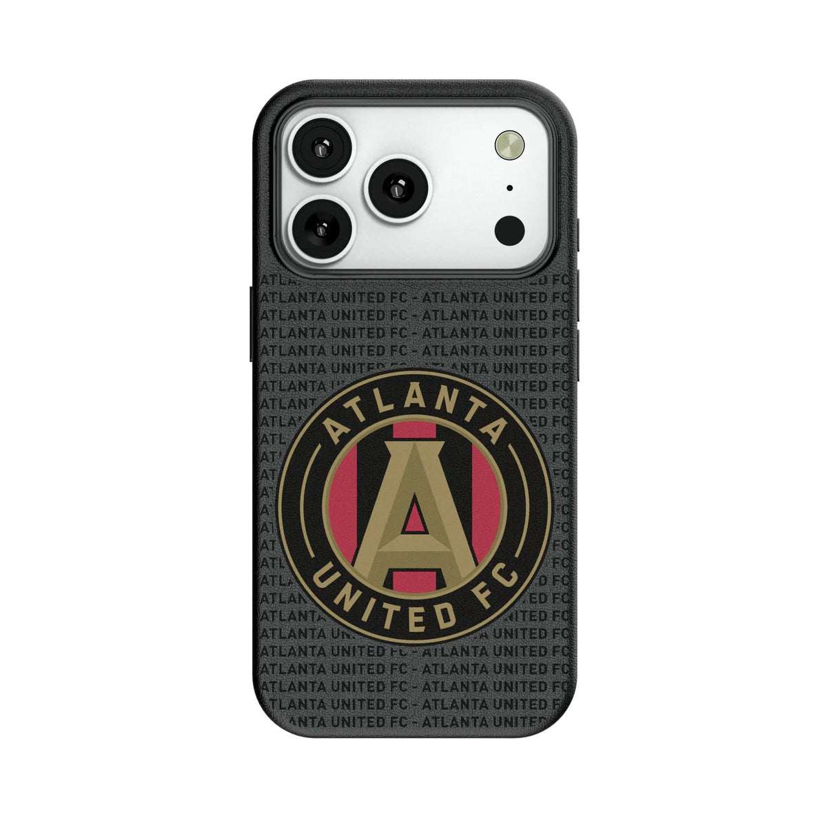 Atlanta United FC Text Backdrop MagSafe Compatible Phone Case for Apple iPhone