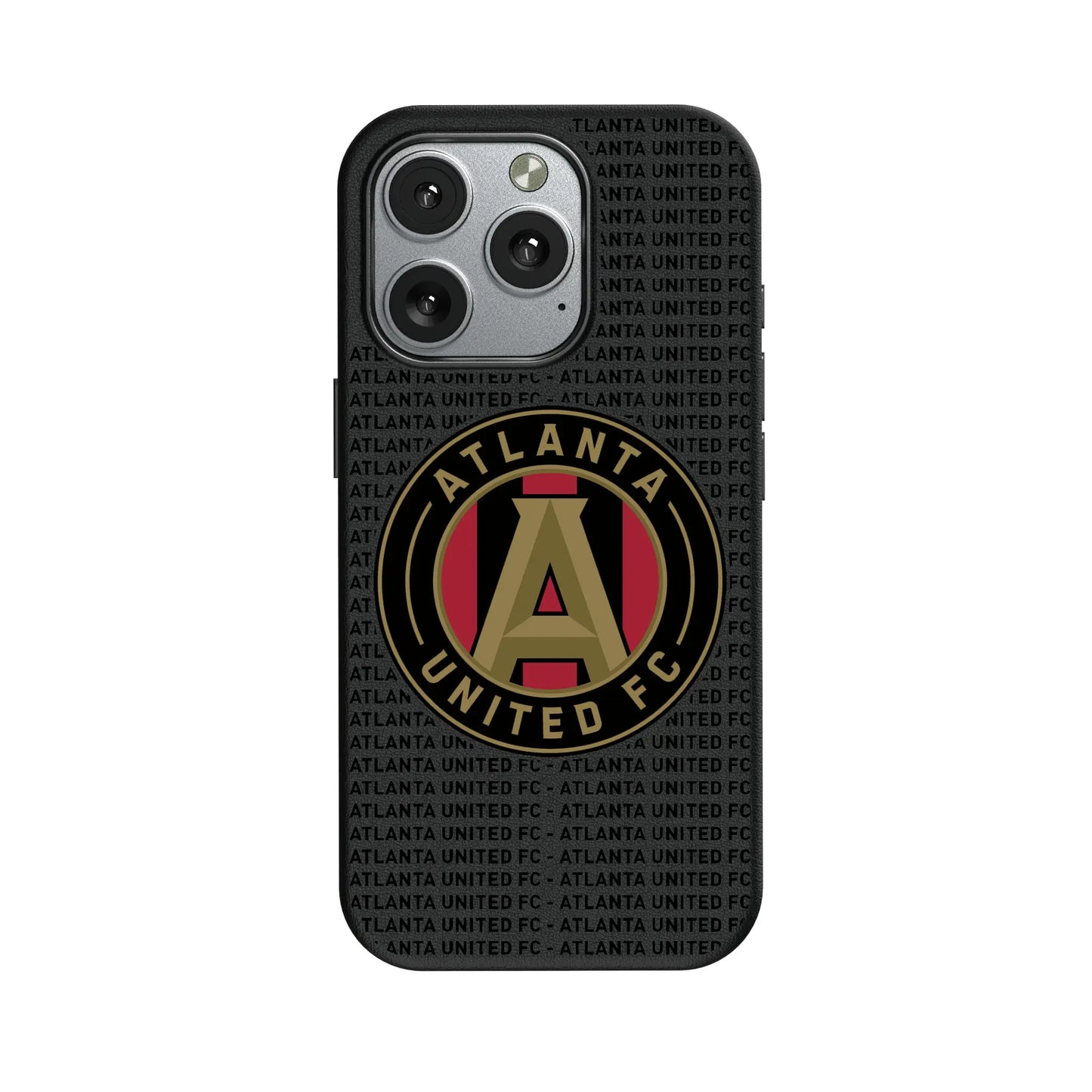 Atlanta United FC Text Backdrop MagSafe Compatible Phone Case for Apple iPhone