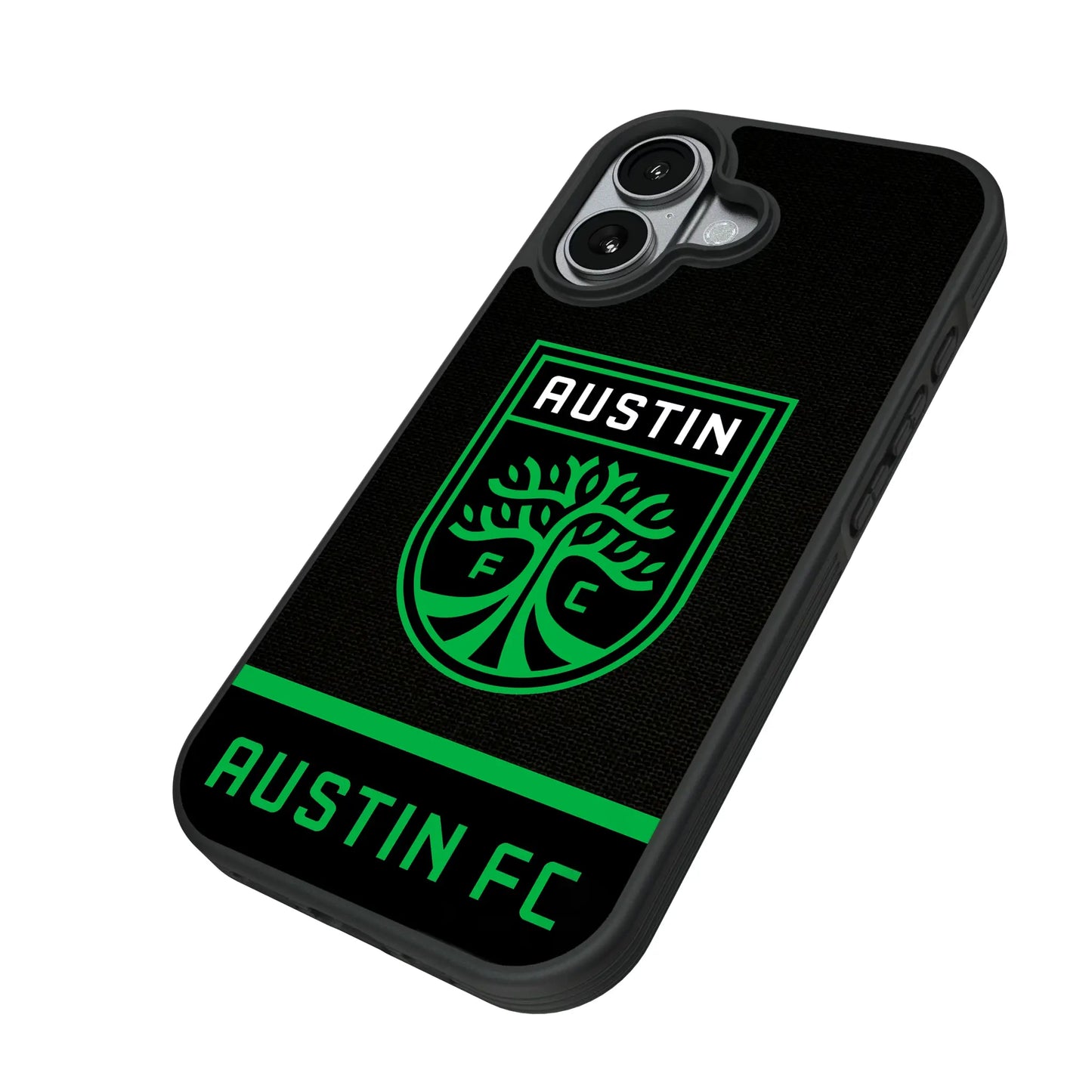 Austin FC Endzone Solid Bump Phone Case for Apple iPhone