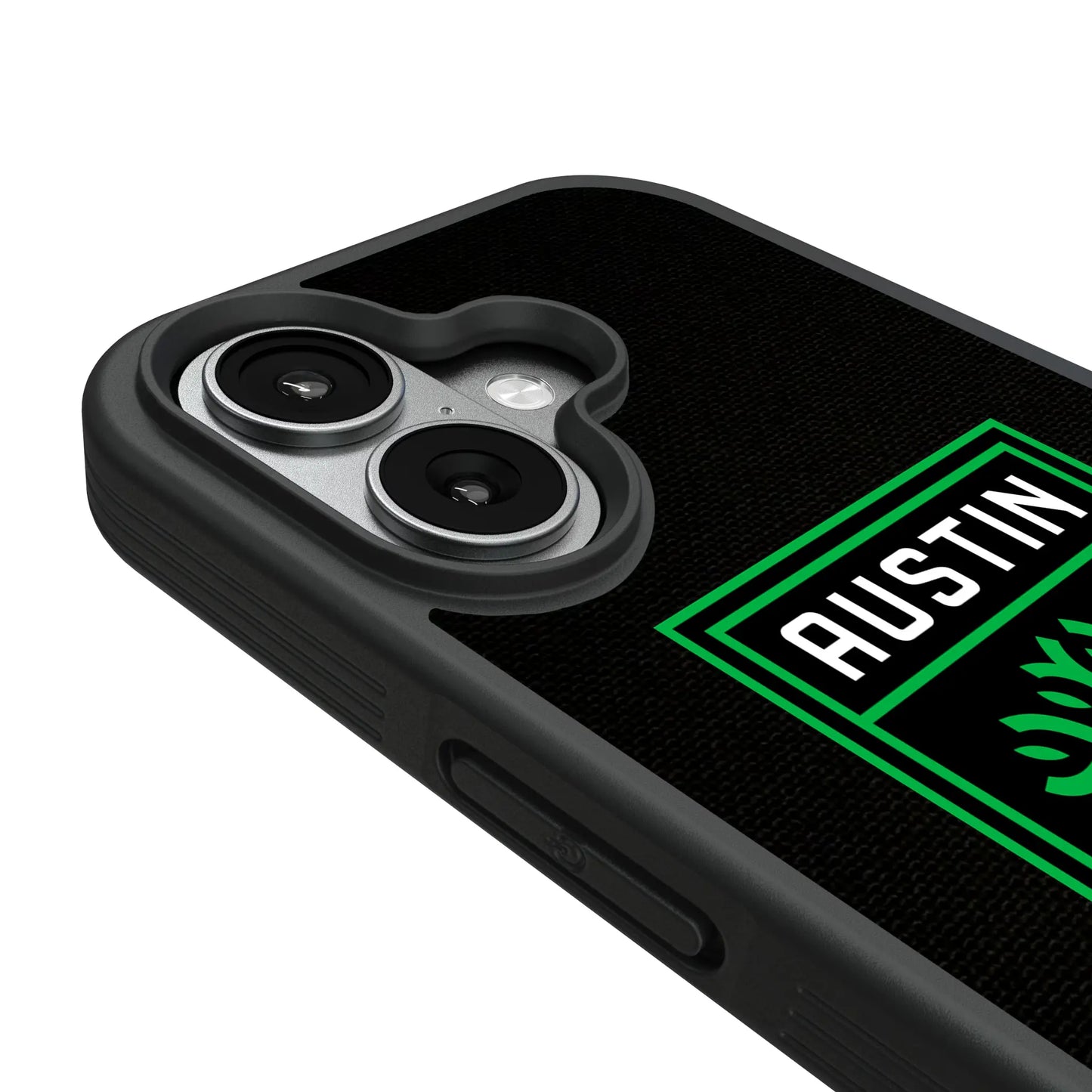 Austin FC Endzone Solid Bump Phone Case for Apple iPhone
