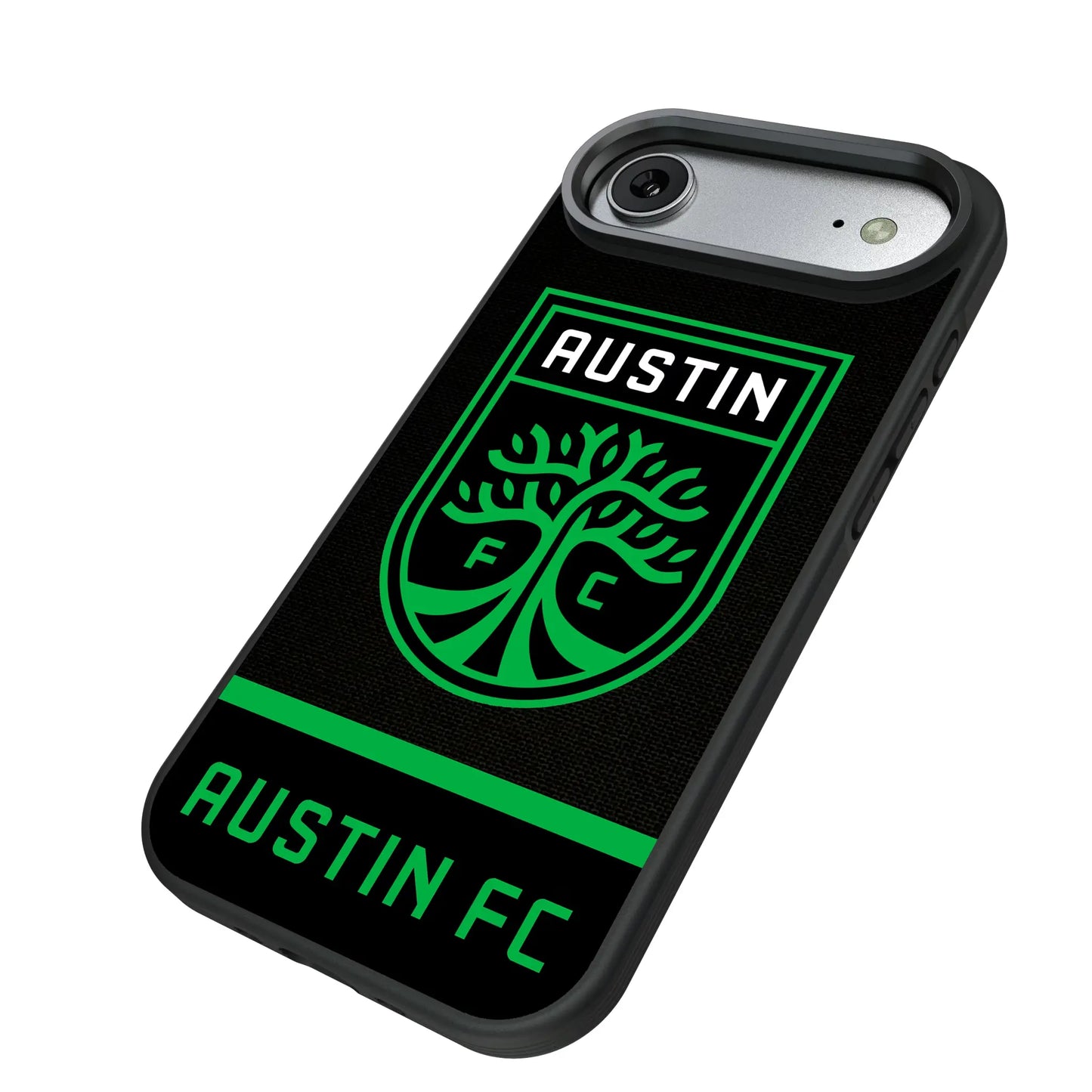 Austin FC Endzone Solid Bump Phone Case for Apple iPhone