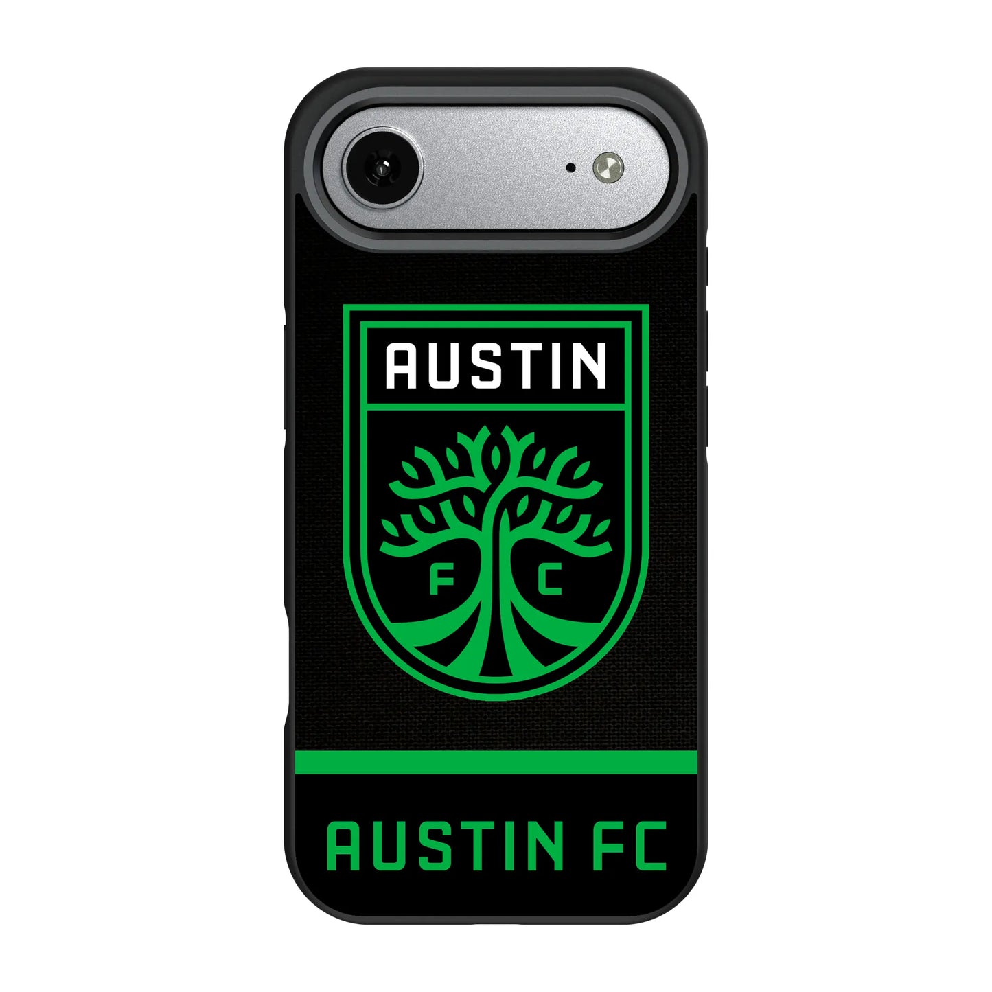 Austin FC Endzone Solid Bump Phone Case for Apple iPhone