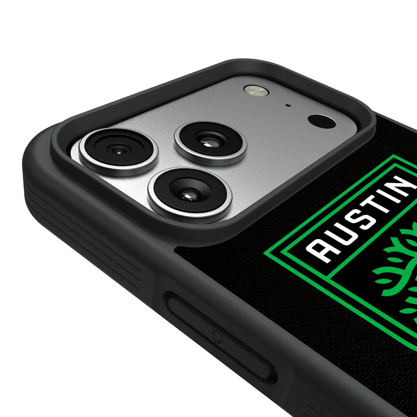 Austin FC Endzone Solid Bump Phone Case for Apple iPhone