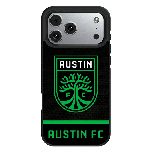 Austin FC Endzone Solid Bump Phone Case for Apple iPhone