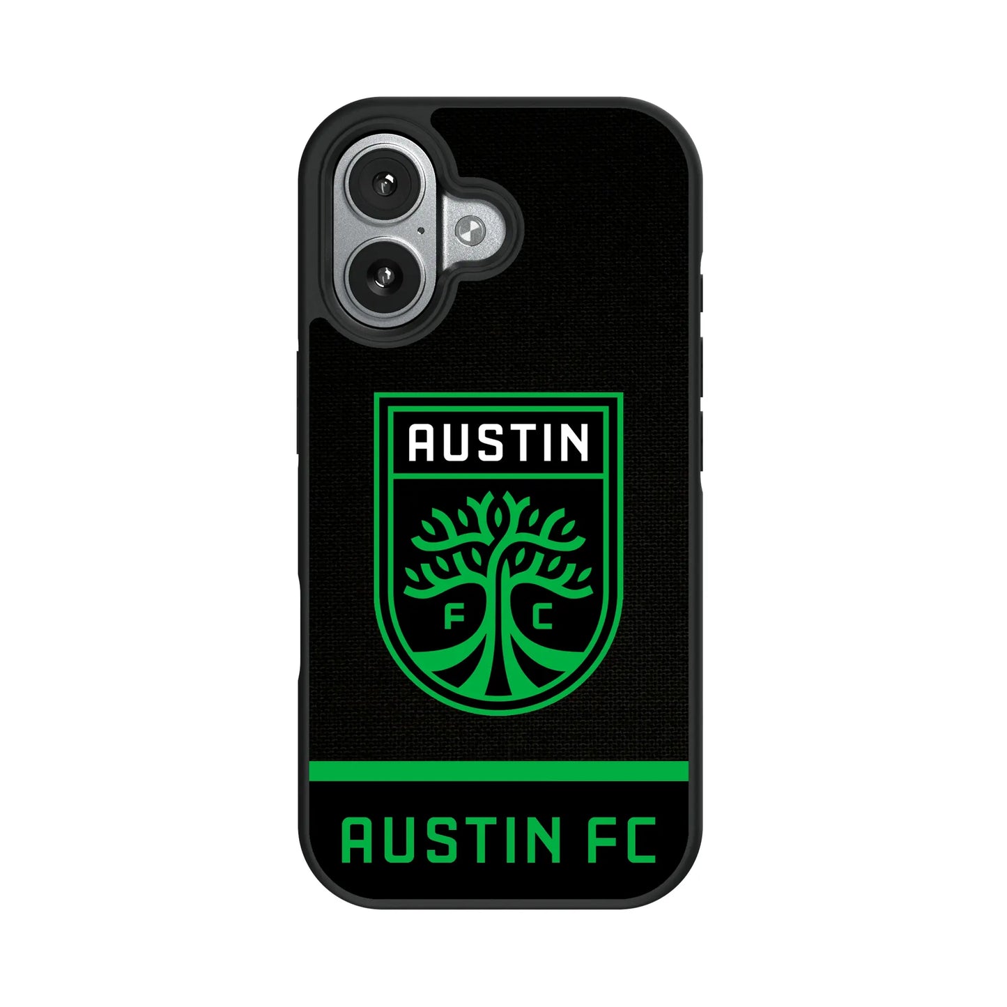 Austin FC Endzone Solid Bump Phone Case for Apple iPhone