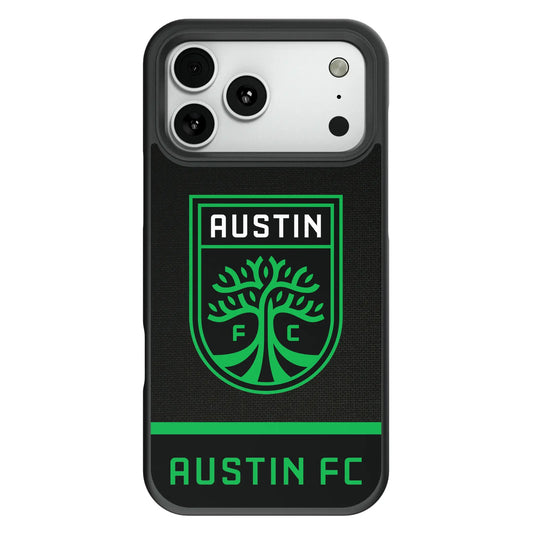Austin FC Endzone Solid Bump Phone Case for Apple iPhone