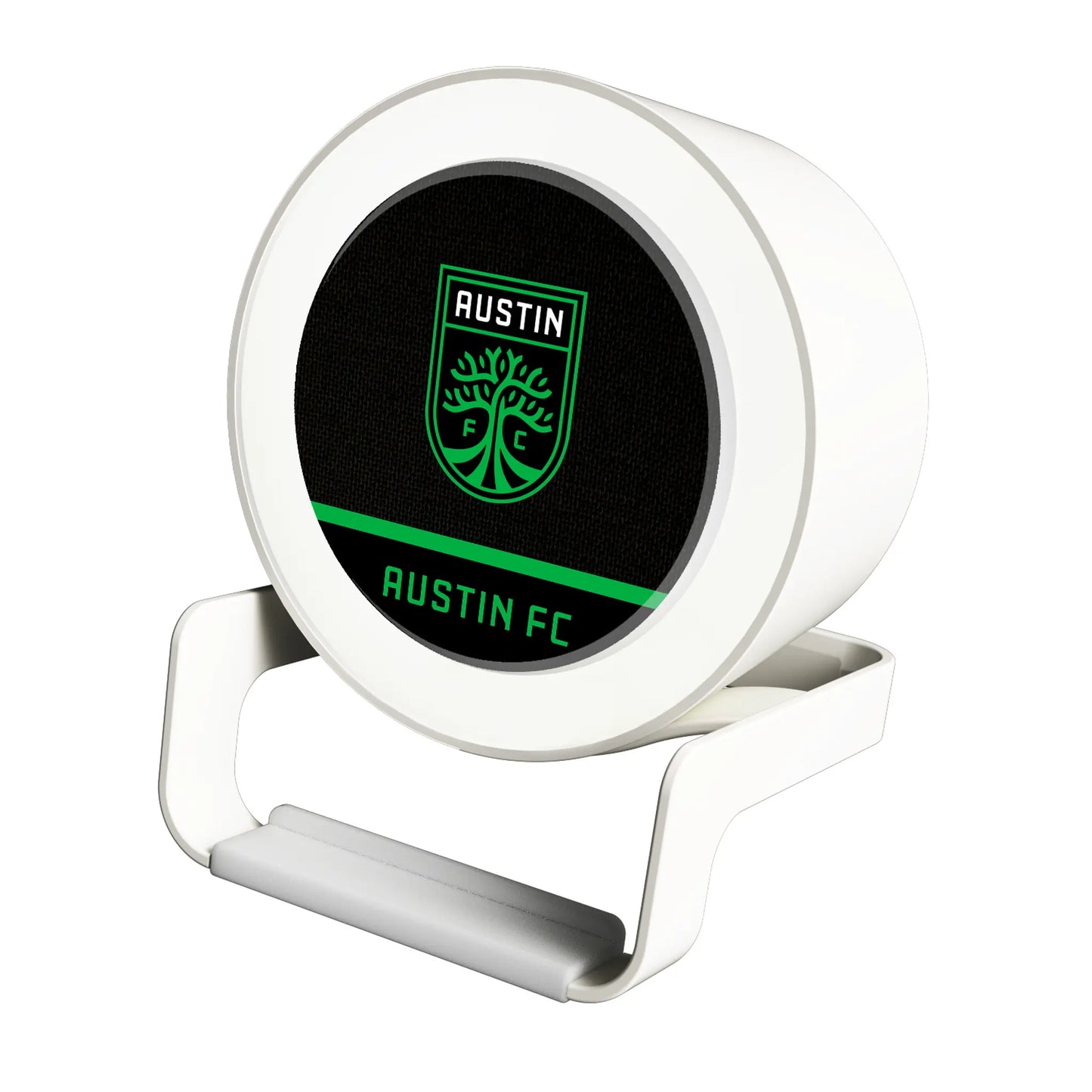 Austin FC Endzone Solid Night Light Charger and Bluetooth Speaker