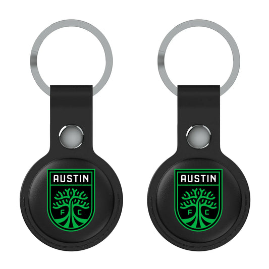 Austin FC Insignia Black Airtag Holder 2-Pack