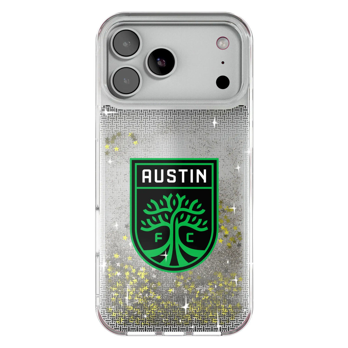 Austin FC Linen Glitter Phone Case for Apple iPhone
