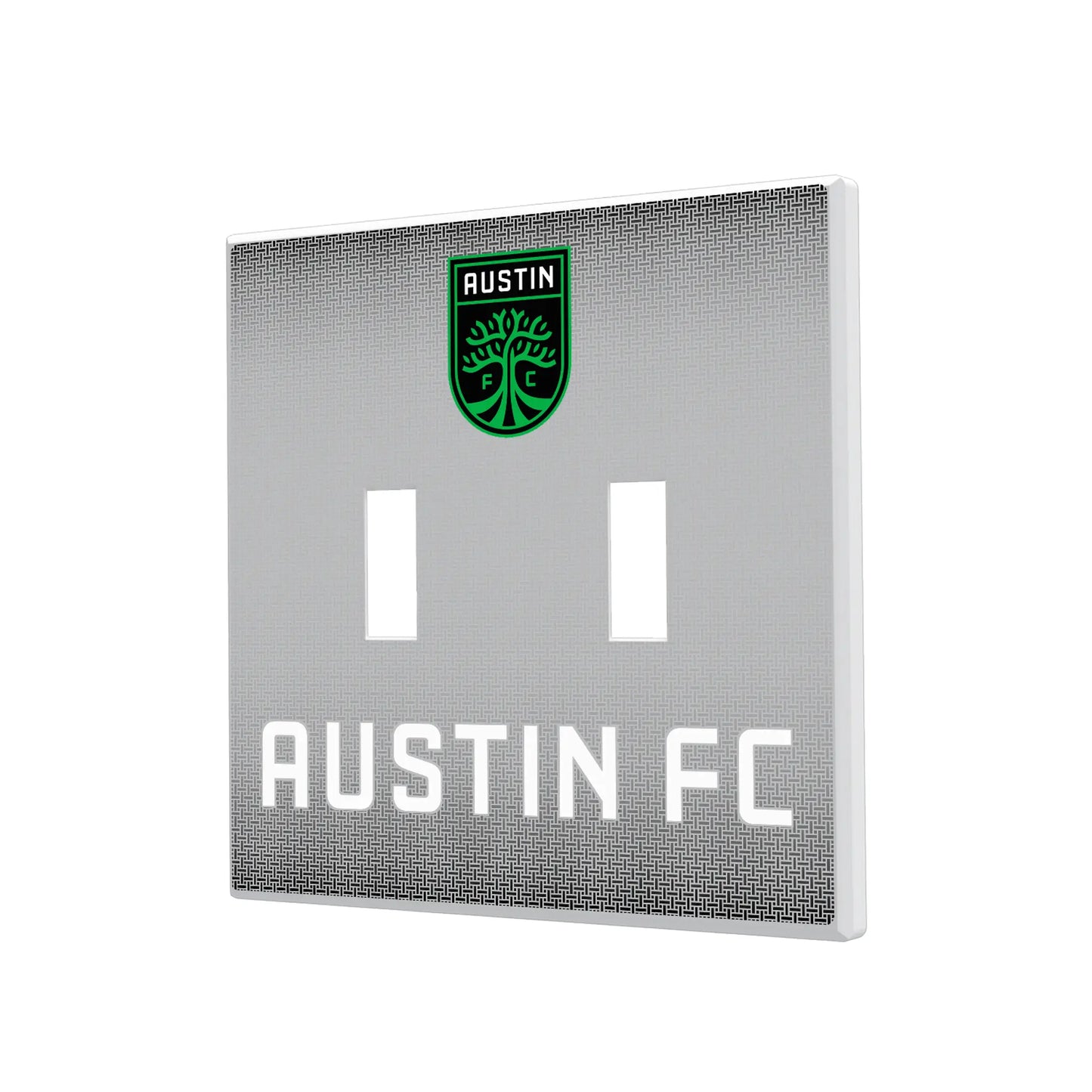 Austin FC Linen Hidden-Screw Light Switch Plate