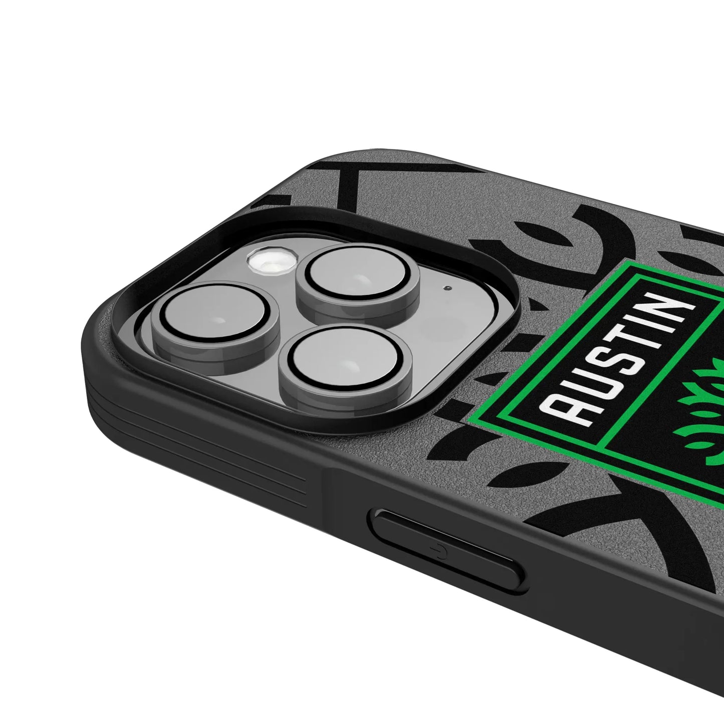 Austin FC Monocolor Tilt Bump Phone Case for Apple iPhone