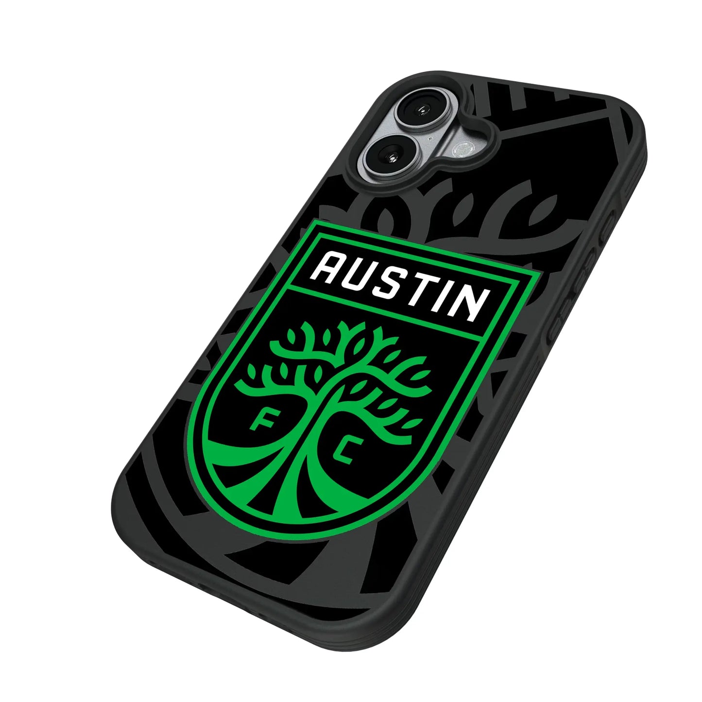 Austin FC Monocolor Tilt Bump Phone Case for Apple iPhone