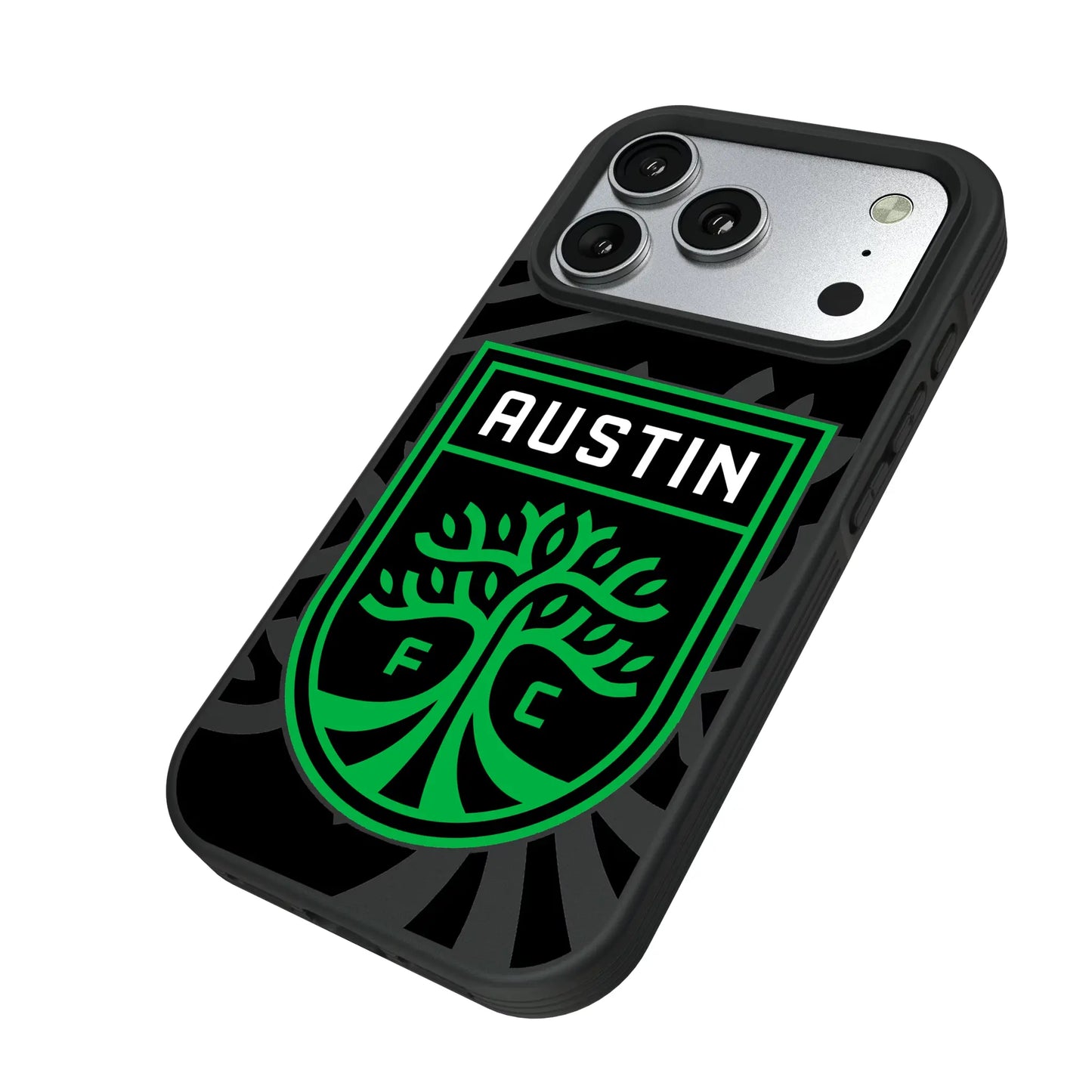 Austin FC Monocolor Tilt Bump Phone Case for Apple iPhone