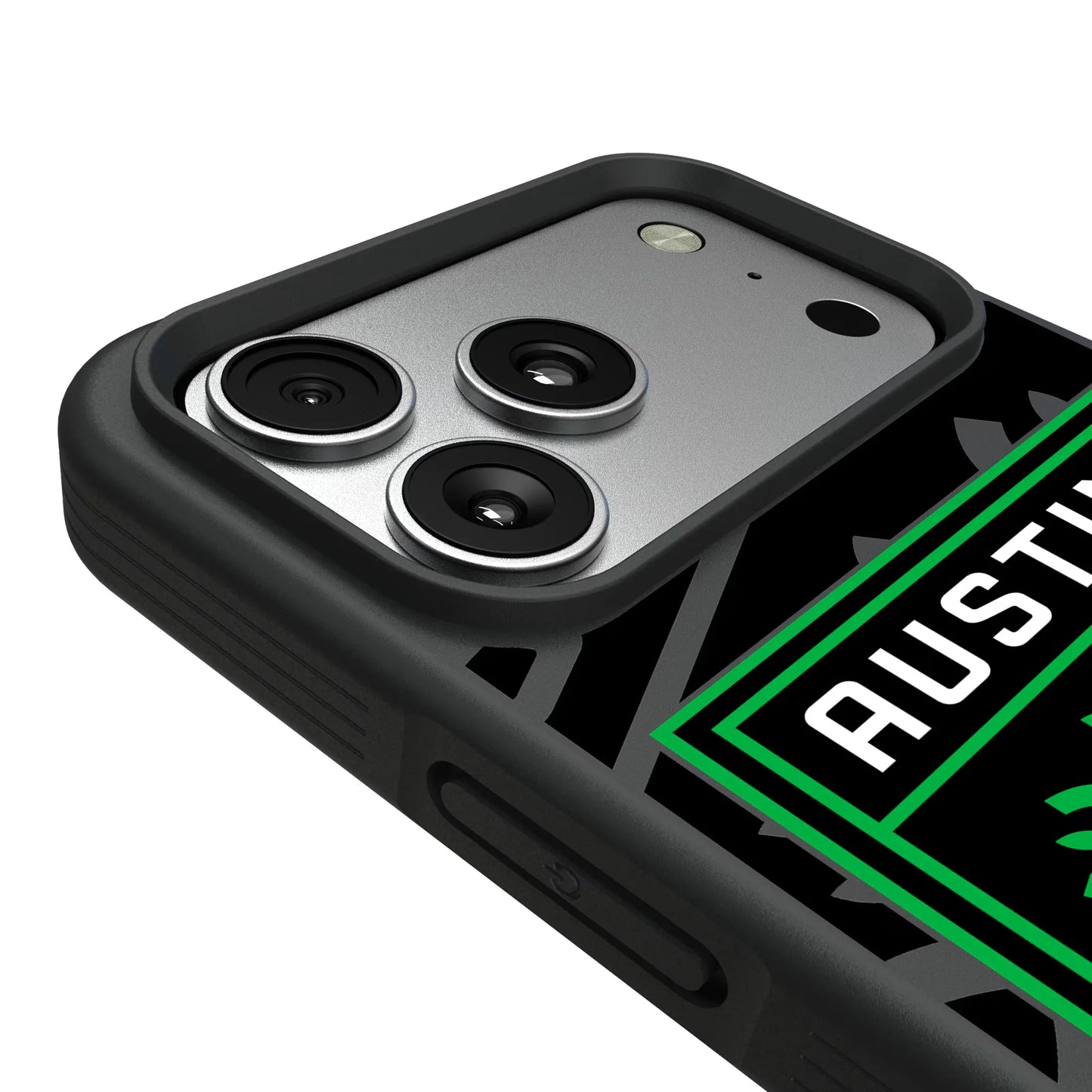 Austin FC Monocolor Tilt Bump Phone Case for Apple iPhone