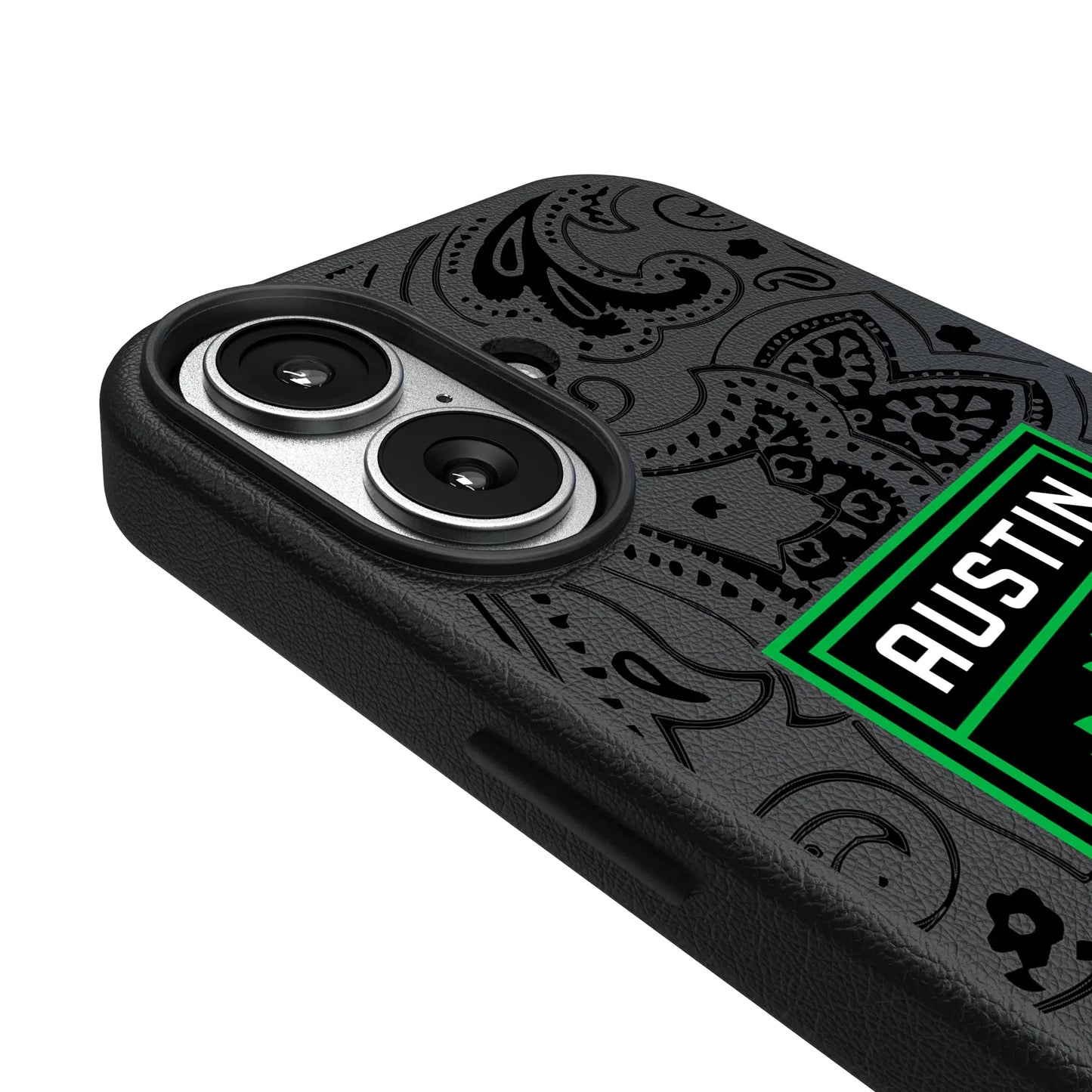 Austin FC Paisley MagSafe Compatible Phone Case for Apple iPhone