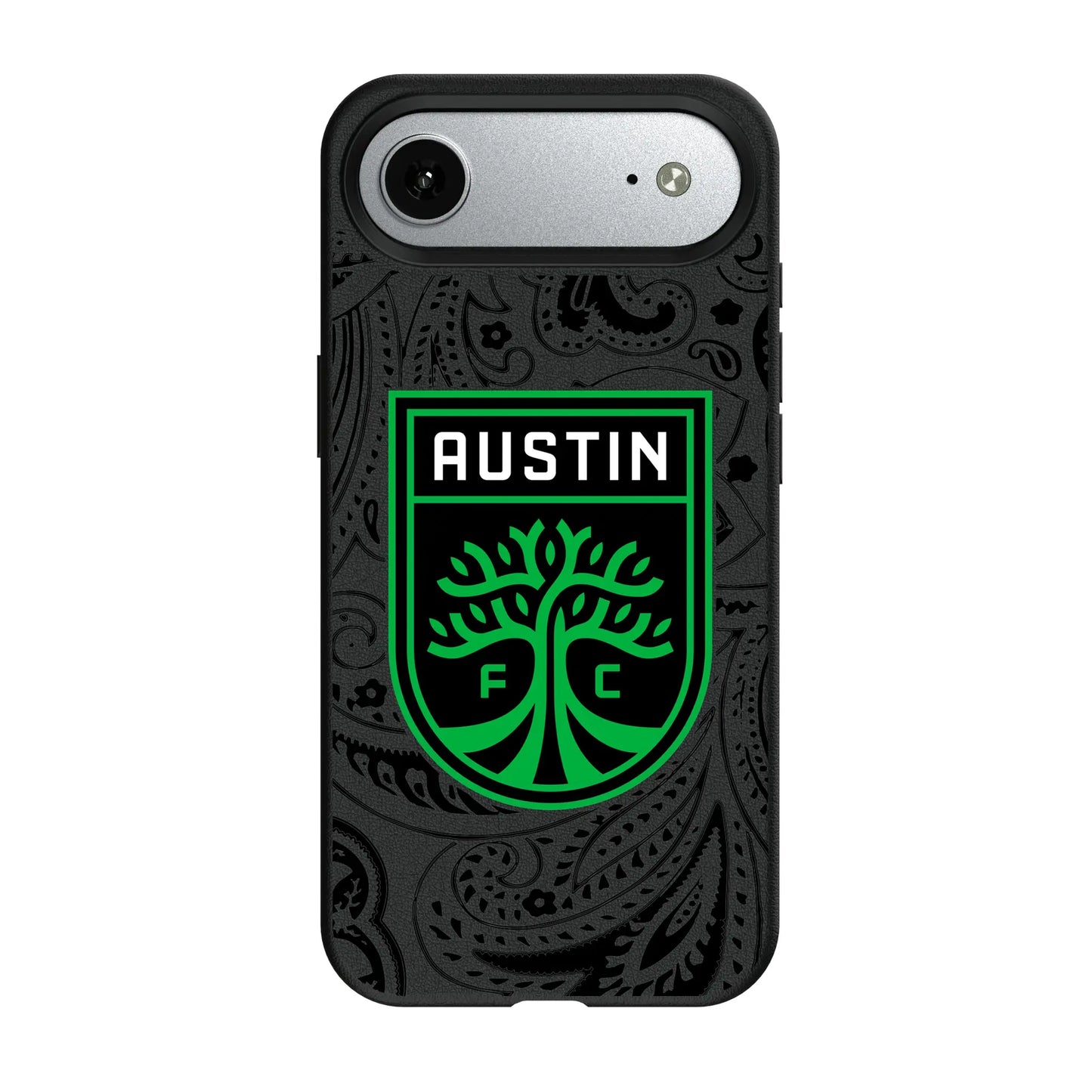 Austin FC Paisley MagSafe Compatible Phone Case for Apple iPhone