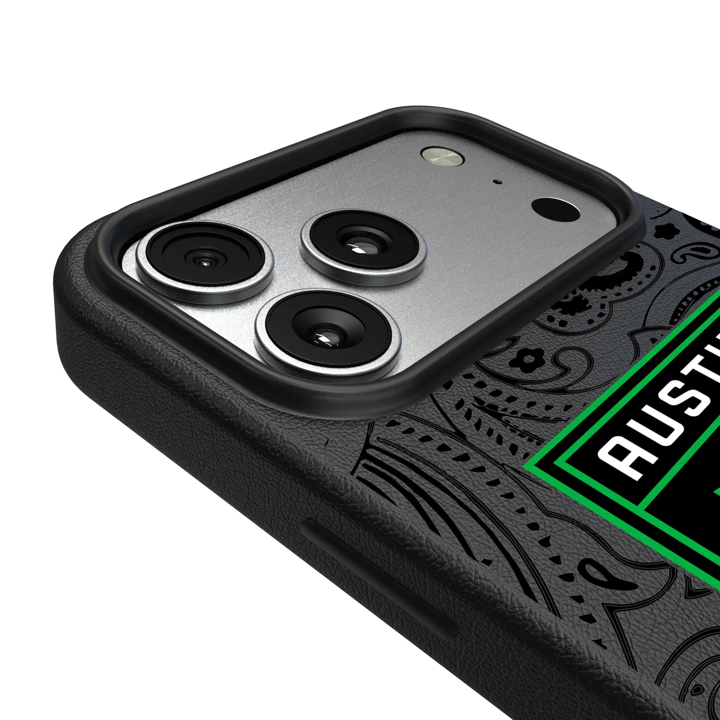 Austin FC Paisley MagSafe Compatible Phone Case for Apple iPhone