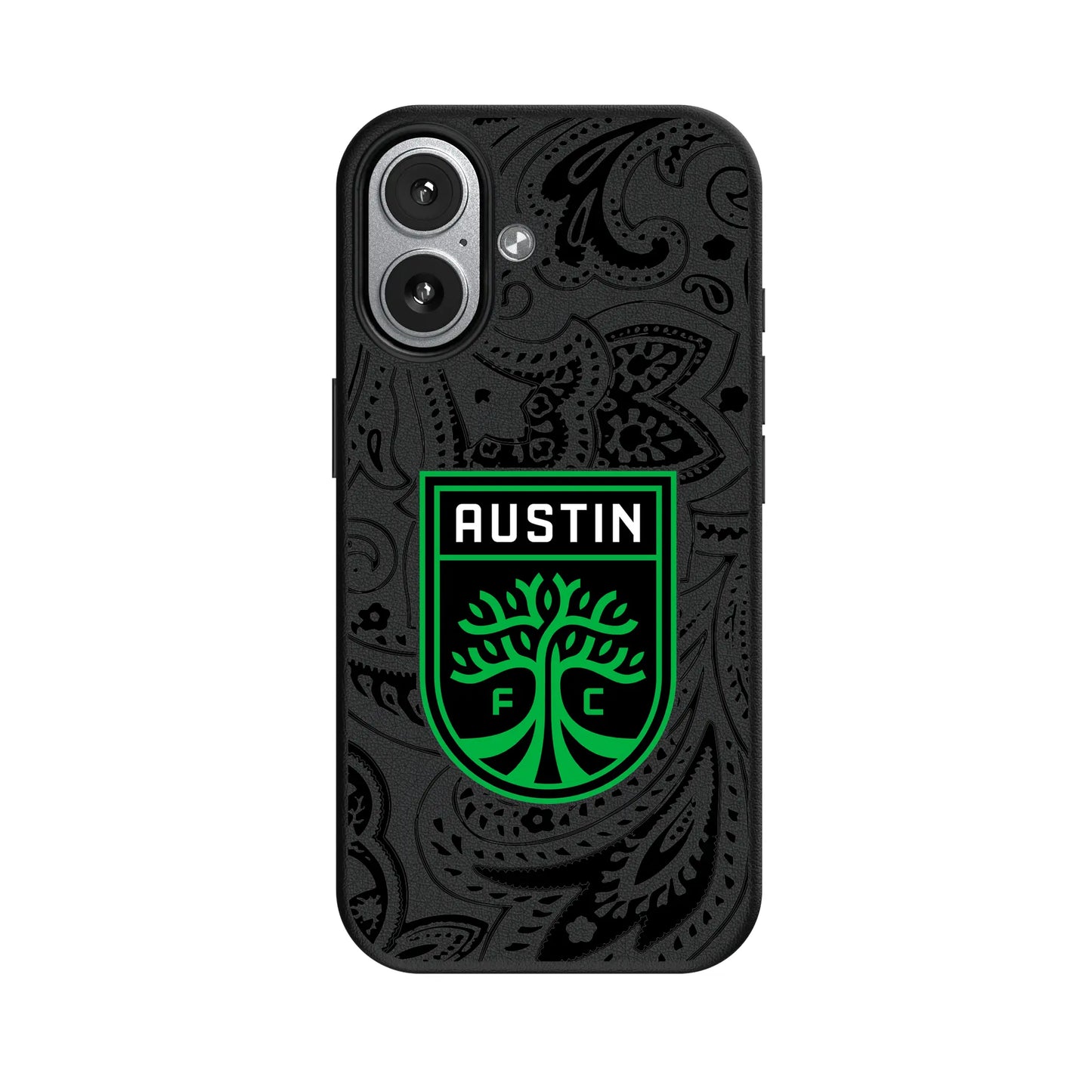 Austin FC Paisley MagSafe Compatible Phone Case for Apple iPhone