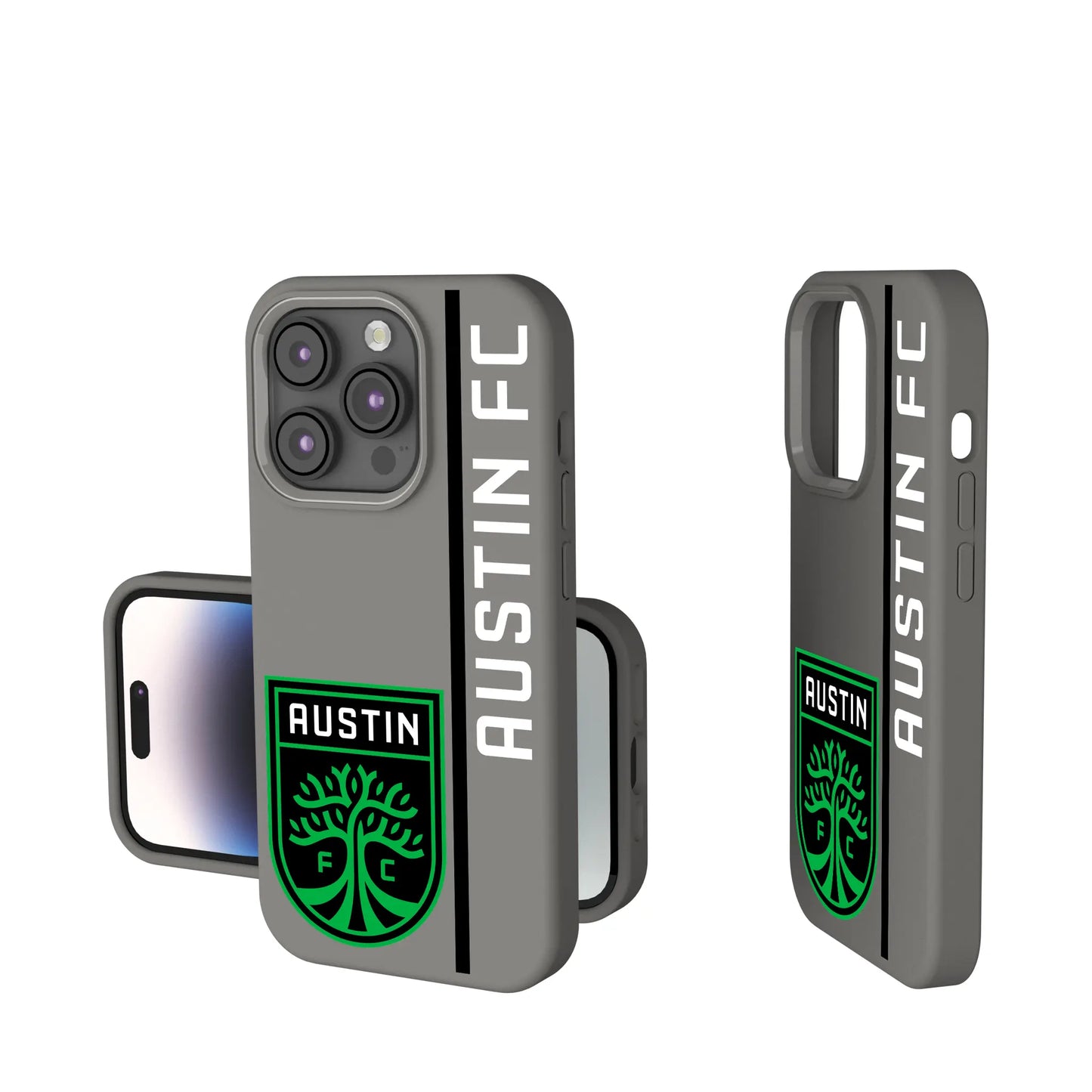 Austin FC Sidebar Soft Touch Phone Case for Apple iPhone