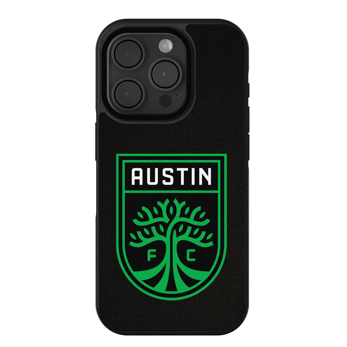Austin FC Solid Bump Phone Case for Apple iPhone