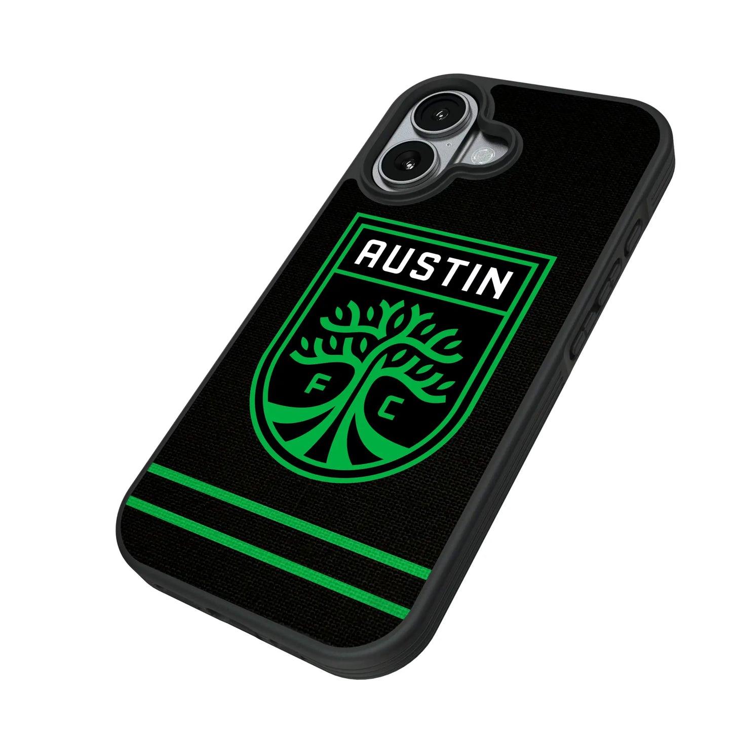 Austin FC Stripe Bump Phone Case for Apple iPhone