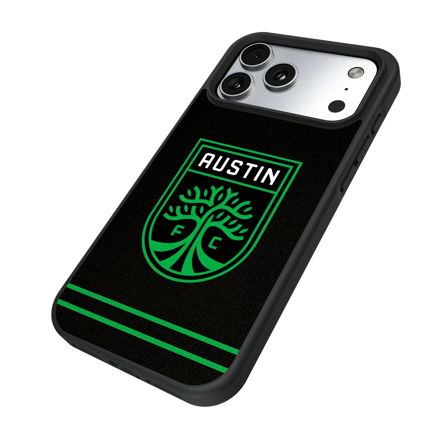 Austin FC Stripe Bump Phone Case for Apple iPhone