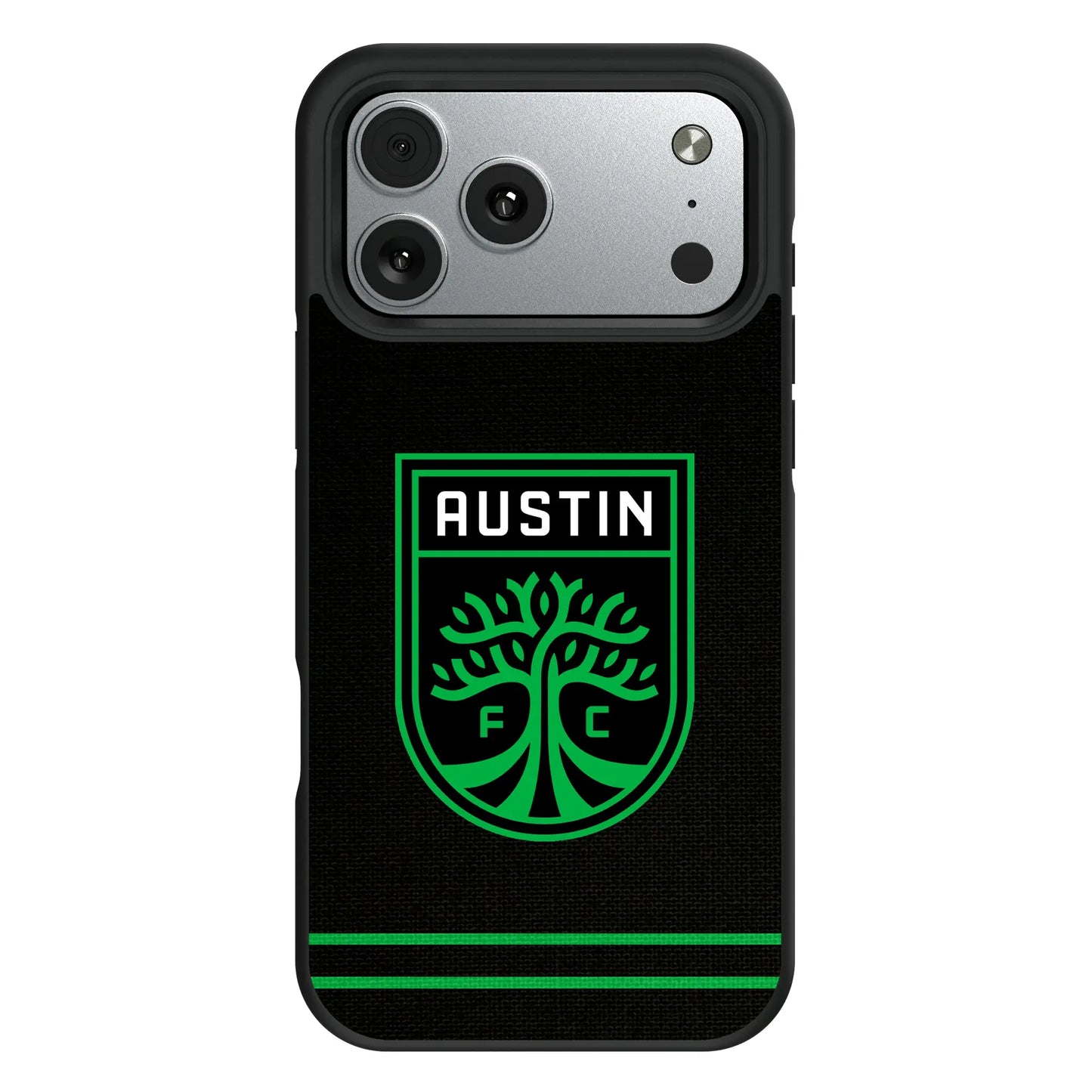 Austin FC Stripe Bump Phone Case for Apple iPhone