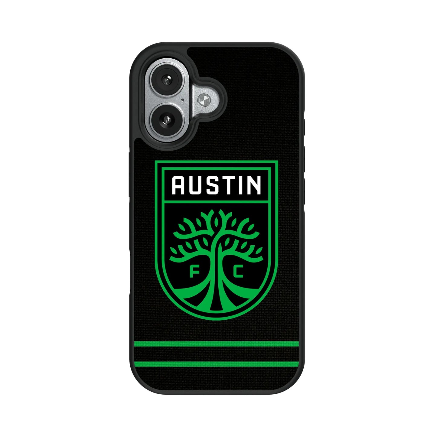 Austin FC Stripe Bump Phone Case for Apple iPhone
