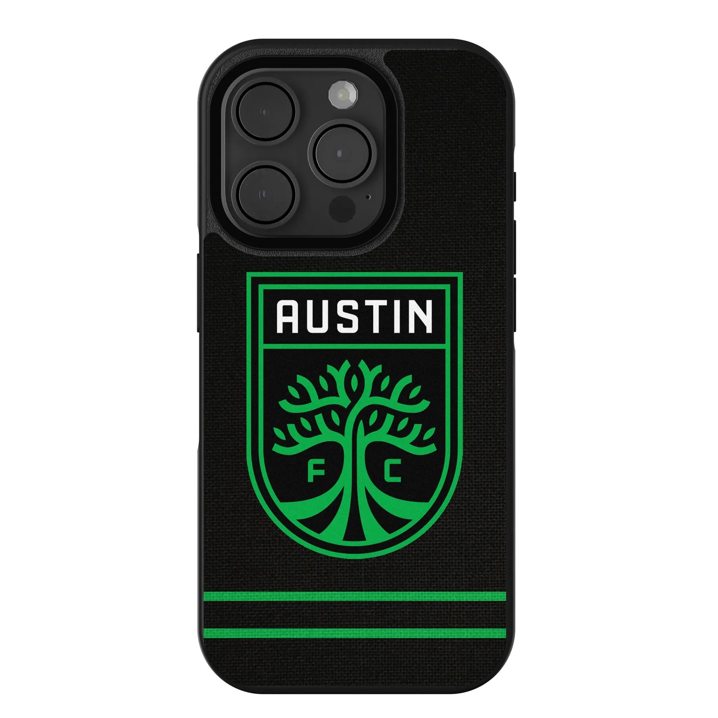 Austin FC Stripe Bump Phone Case for Apple iPhone