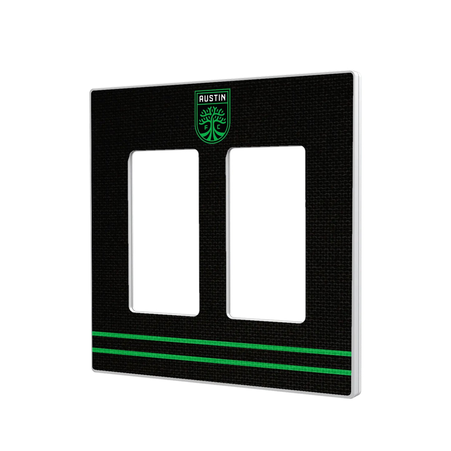 Austin FC Stripe Hidden-Screw Light Switch Plate