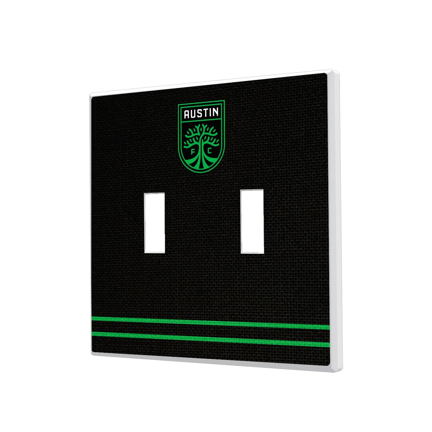 Austin FC Stripe Hidden-Screw Light Switch Plate
