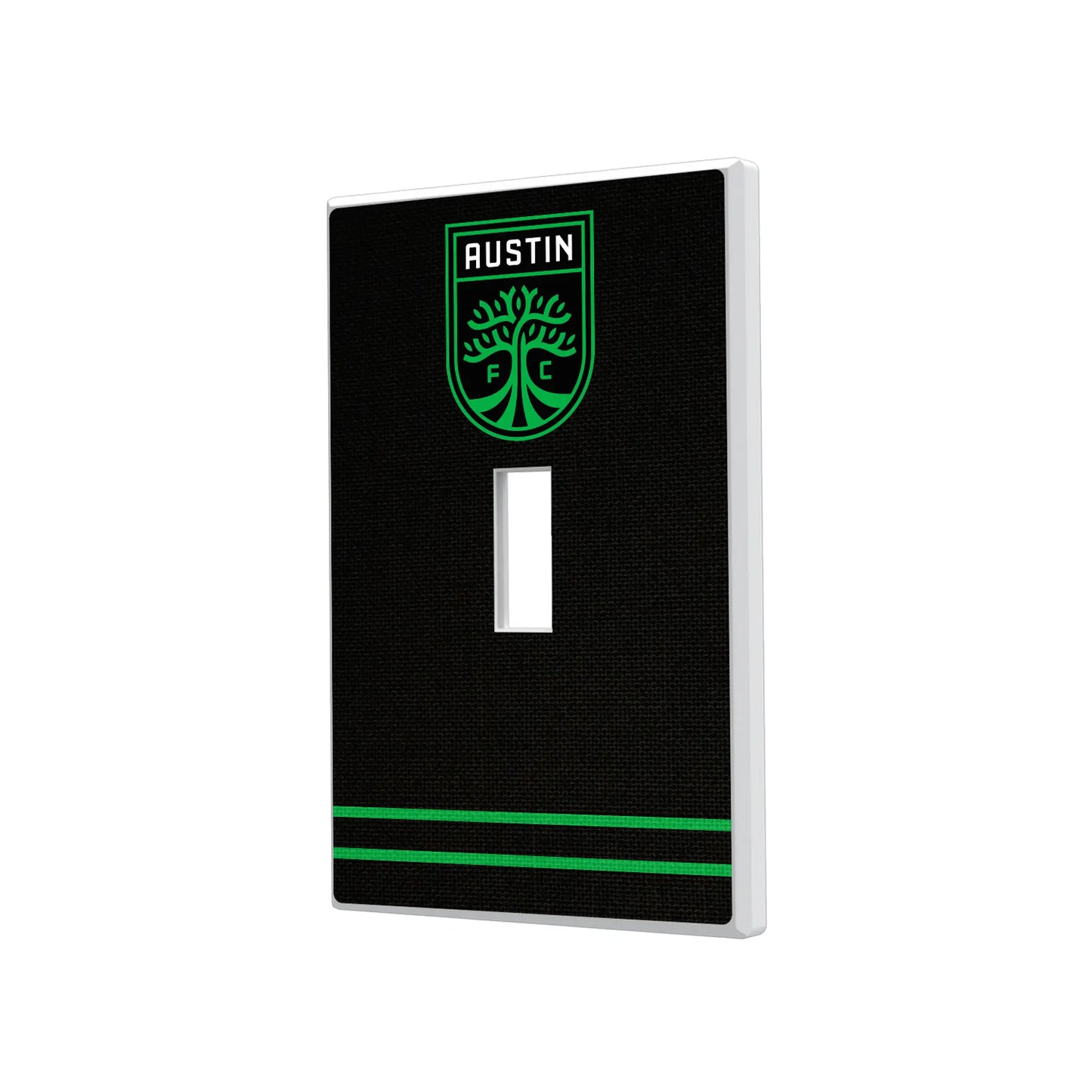 Austin FC Stripe Hidden-Screw Light Switch Plate