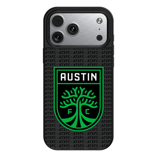 Austin FC Text Backdrop MagSafe Compatible Phone Case for Apple iPhone
