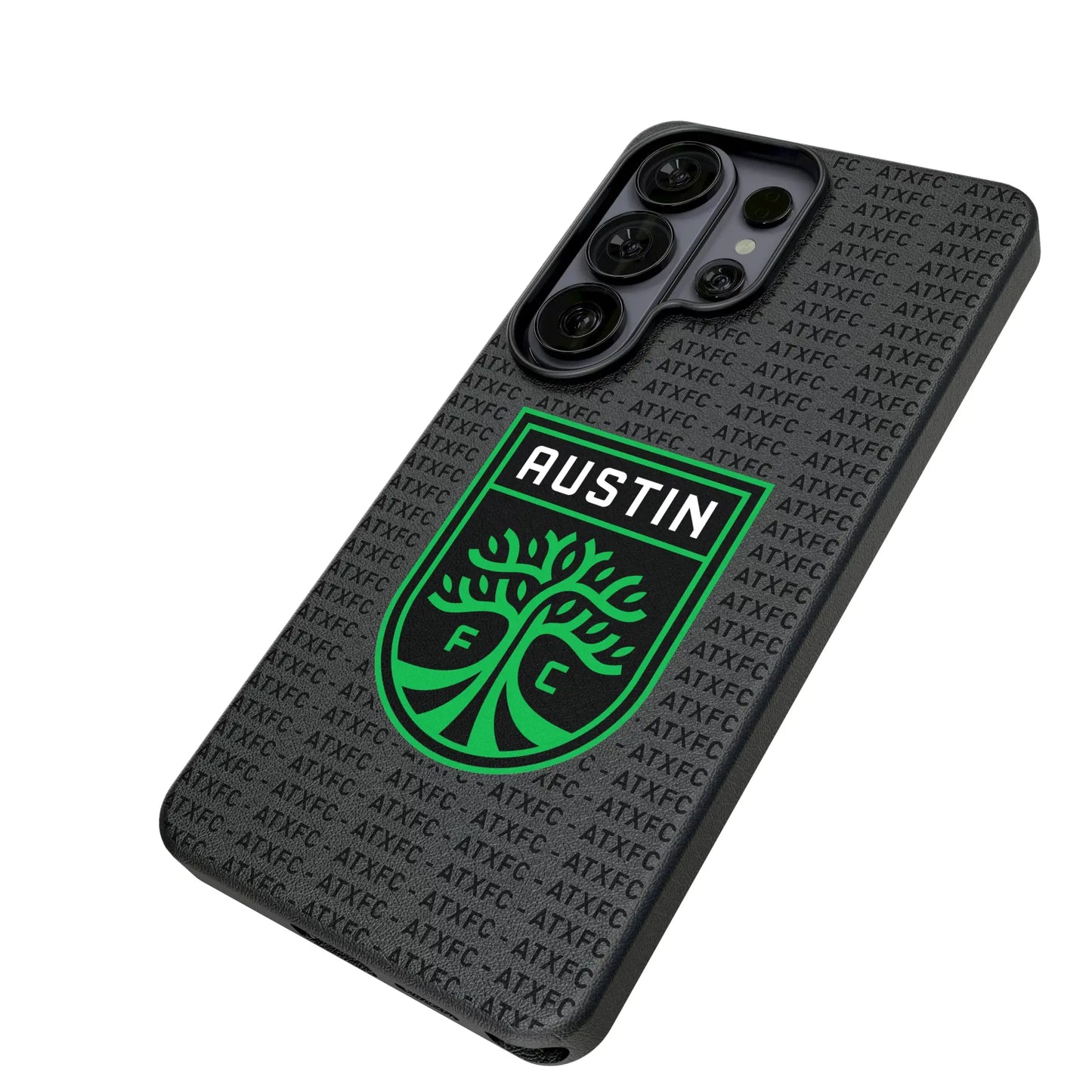Austin FC Text Backdrop MagSafe Compatible Phone Case for Samsung Galaxy