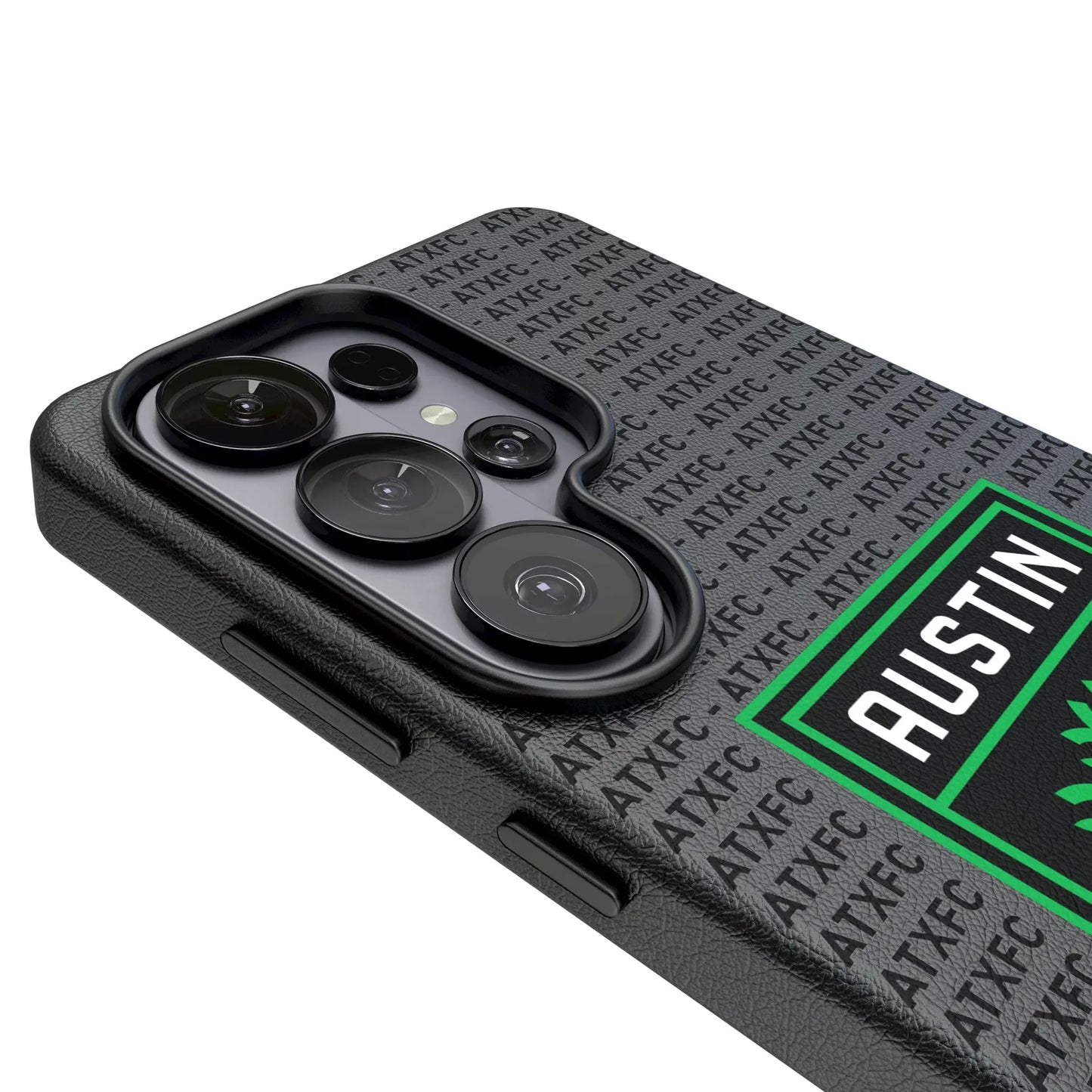 Austin FC Text Backdrop MagSafe Compatible Phone Case for Samsung Galaxy