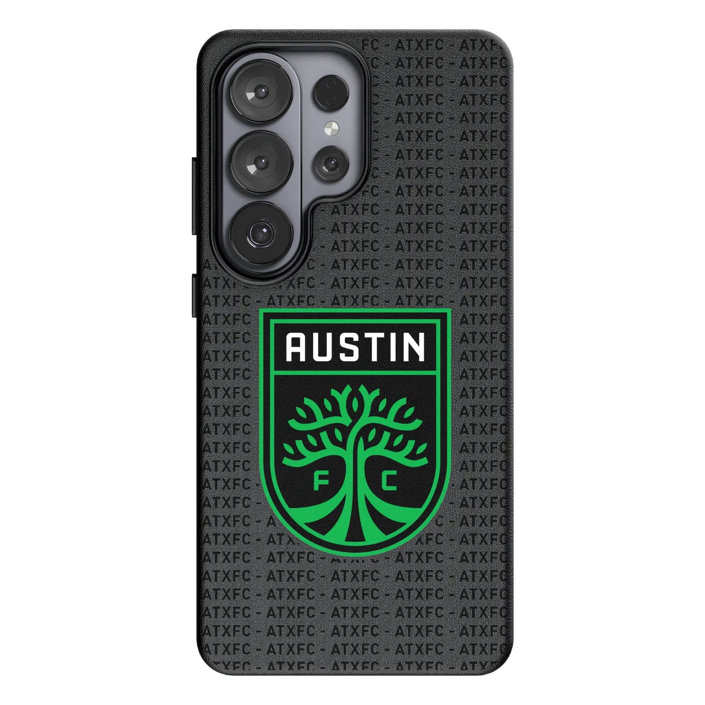 Austin FC Text Backdrop MagSafe Compatible Phone Case for Samsung Galaxy