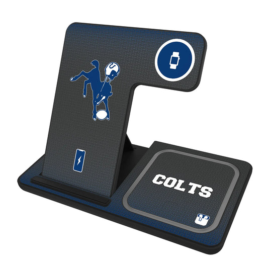 Baltimore Colts 1946 Historic Collection Linen 3 in 1 Charging Station