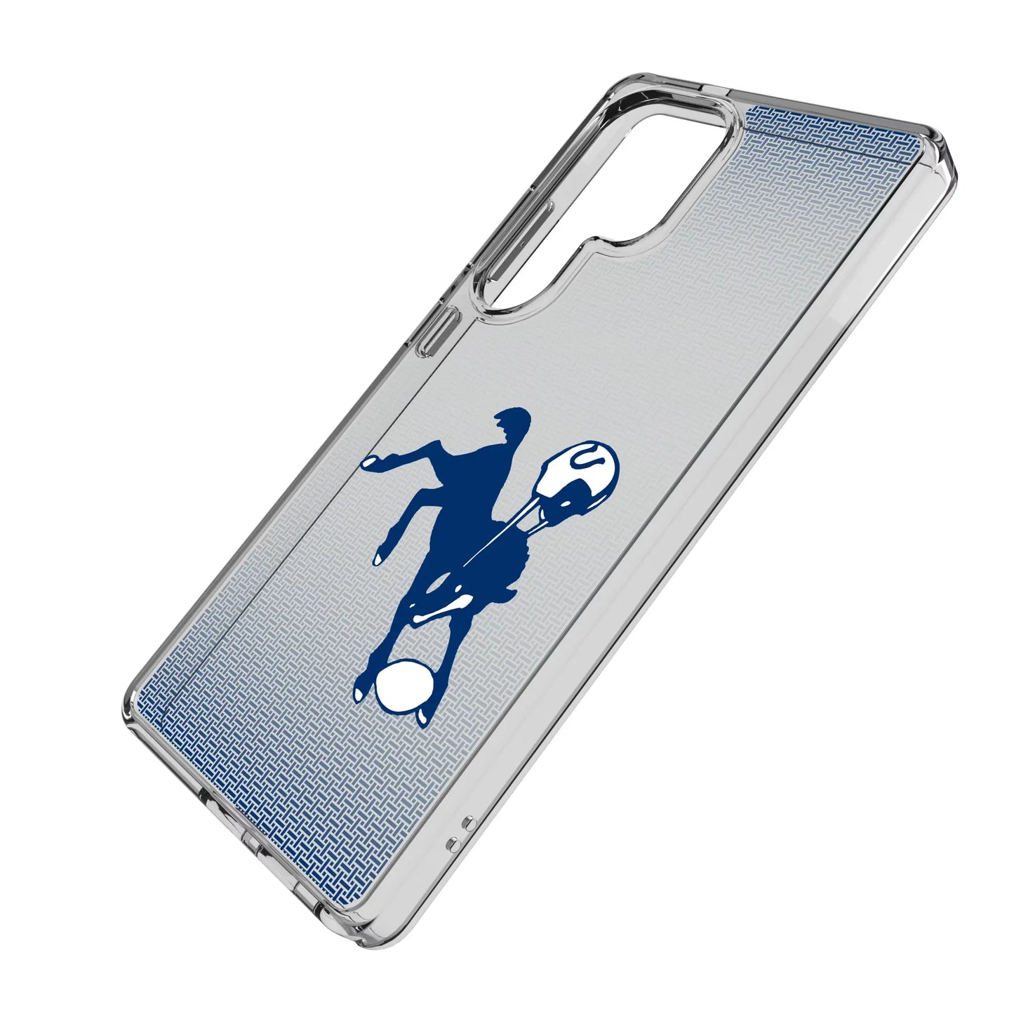 Baltimore Colts 1946 Historic Collection Linen Clear Phone Case for Samsung Galaxy