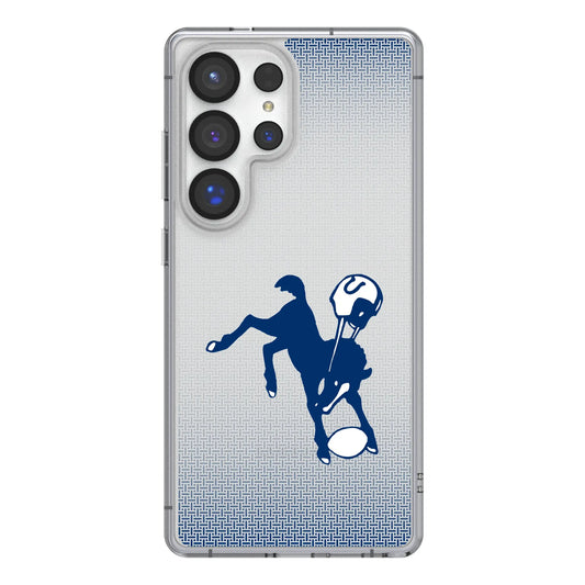 Baltimore Colts 1946 Historic Collection Linen Clear Phone Case for Samsung Galaxy