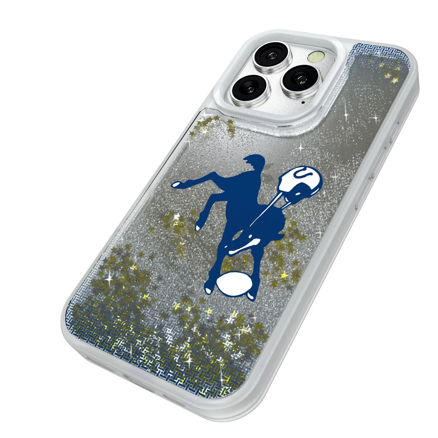 Baltimore Colts 1946 Historic Collection Linen Glitter Phone Case for Apple iPhone