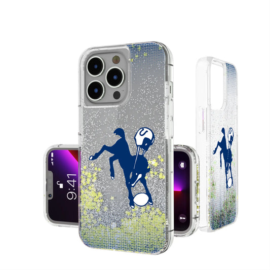 Baltimore Colts 1946 Historic Collection Linen Glitter Phone Case for Apple iPhone