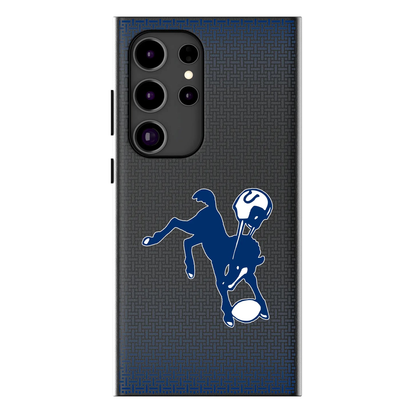 Baltimore Colts 1946 Historic Collection Linen MagSafe Compatible Phone Case for Samsung Galaxy