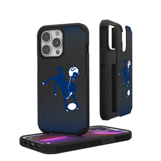 Baltimore Colts 1946 Historic Collection Linen Rugged Phone Case for Apple iPhone